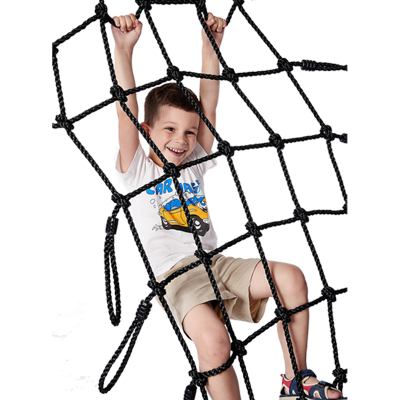 Polyester klimnet voor kinderen buiten