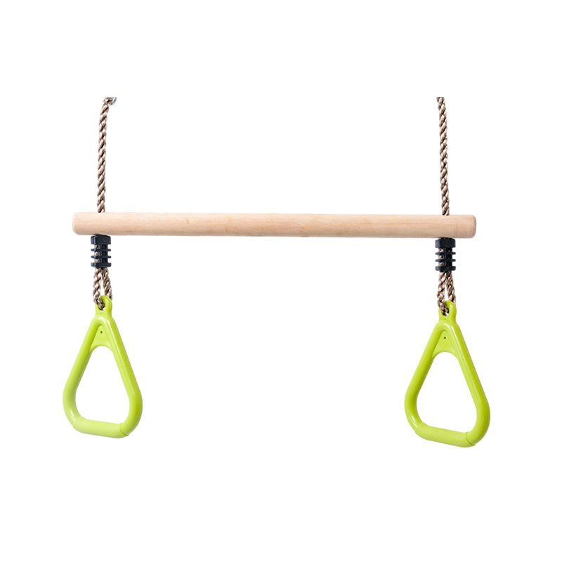 Houten verstelbare trapeze-schommelstang