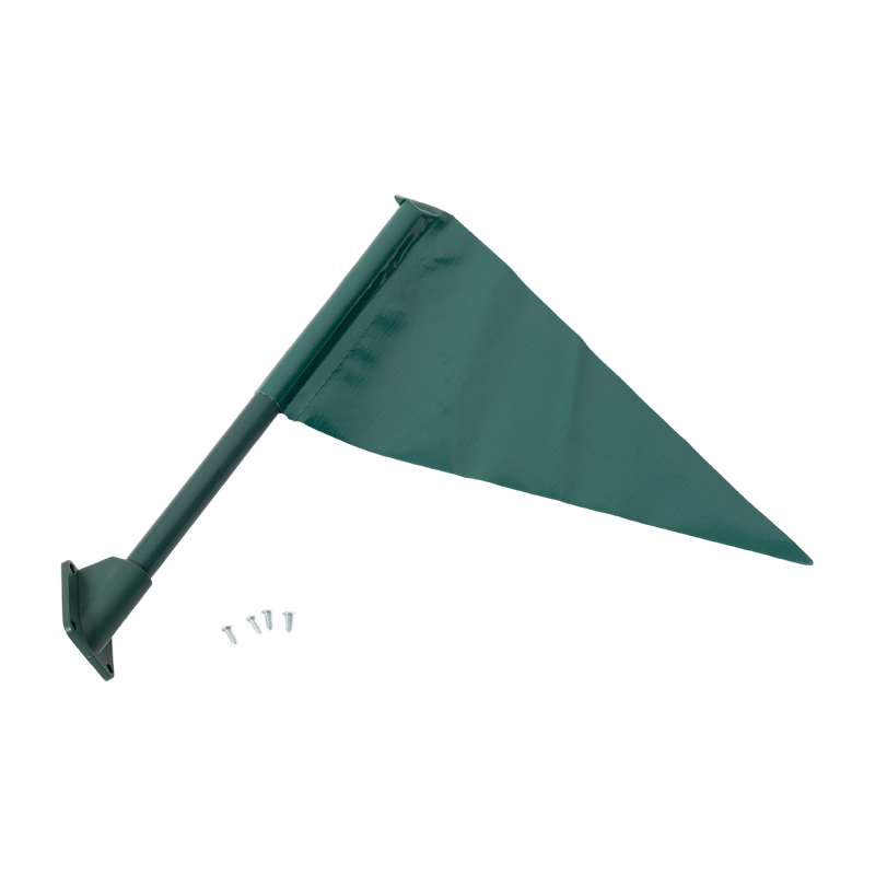 Vlag en basis - Geel